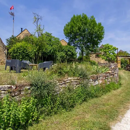 Feriehus Maison En Pleine Nature Avec Piscine, Wifi Et Parking - Perigord Noir - Fr-1-616-351 Sergeac